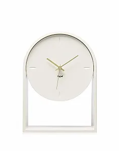 Настільний годинник Kartell Air du Temps, пластик, білий - Фото 1