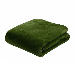 Покривало Gastro Uzal Premium Cashmere Feel Micro Fleece Зелений Темний, 130 x 170 см - Фото 1