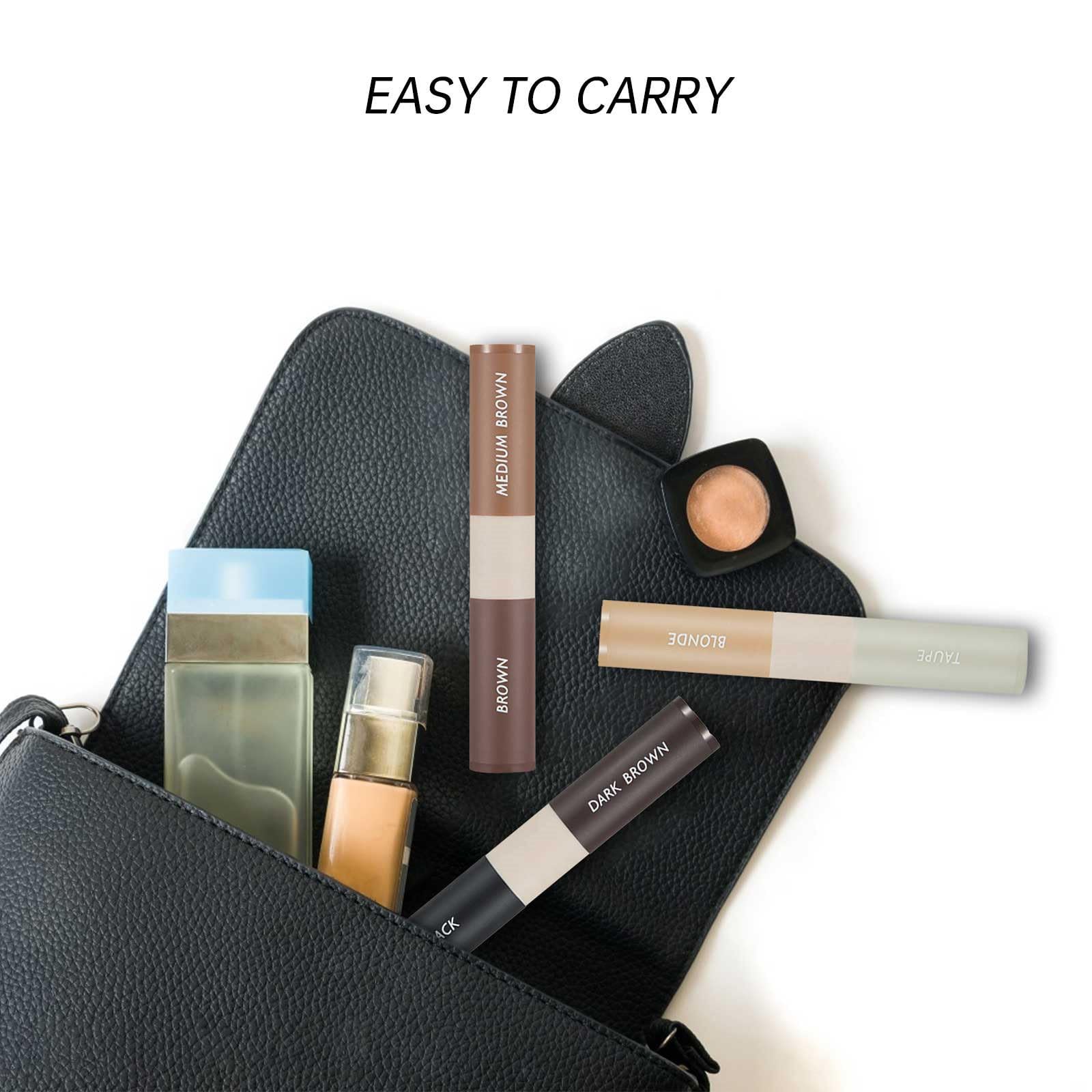 Пудра для брів Eyebrow Creams Double Brush Head Waterproof, фото №5 Пудра для брів Eyebrow Creams Double Brush Head Waterproof, фото №5