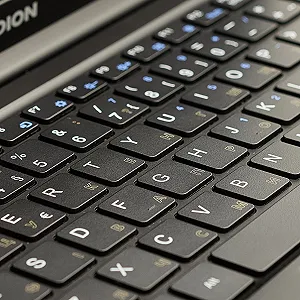 Ноутбук 14" Medion (Lenovo Group) Akoya E4251 | Intel Celeron | IPS (1920x1080) FullHD | RAM DDR4 4 ГБ | SSD M2 128 ГБ | Металевий корпус | Ультрабук | АКБ до 8 годин | Win10 (4729) synthetic.ua - Фото 1