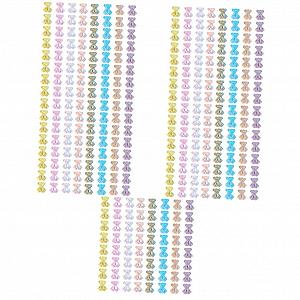 Украшения для маникюра Мишки 320 шт. Разноцветные - Фото 1