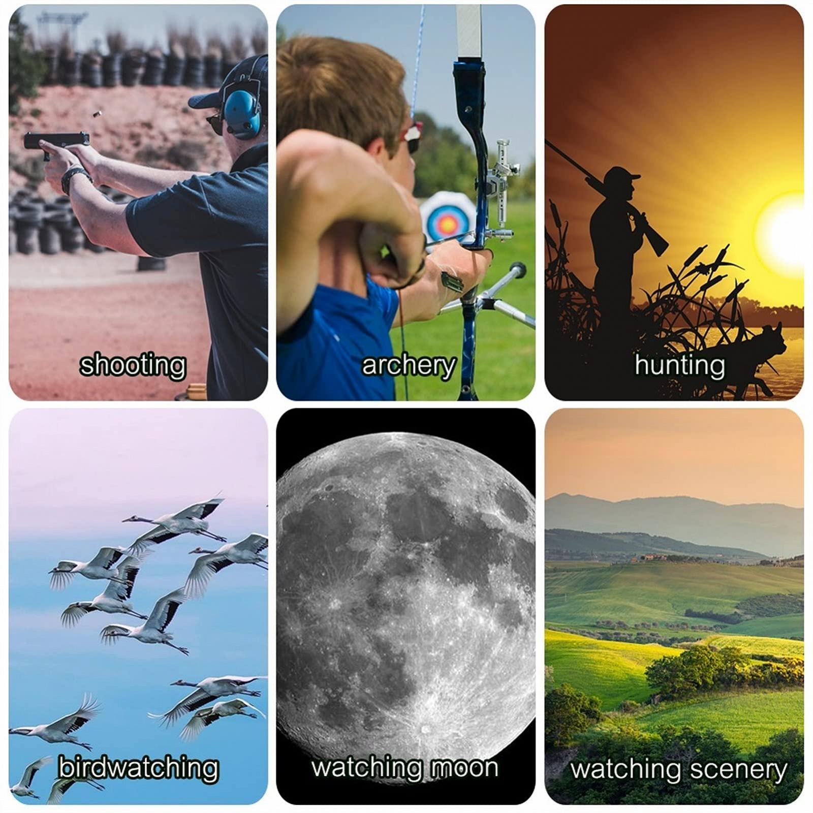 Телескоп Portable 25-75x70 Высокое Разрешение Монокуляр и Крепление Складной Оптический Телескоп BAK4 Призма для Природы, Дикой Природы и Птиц, фото №4