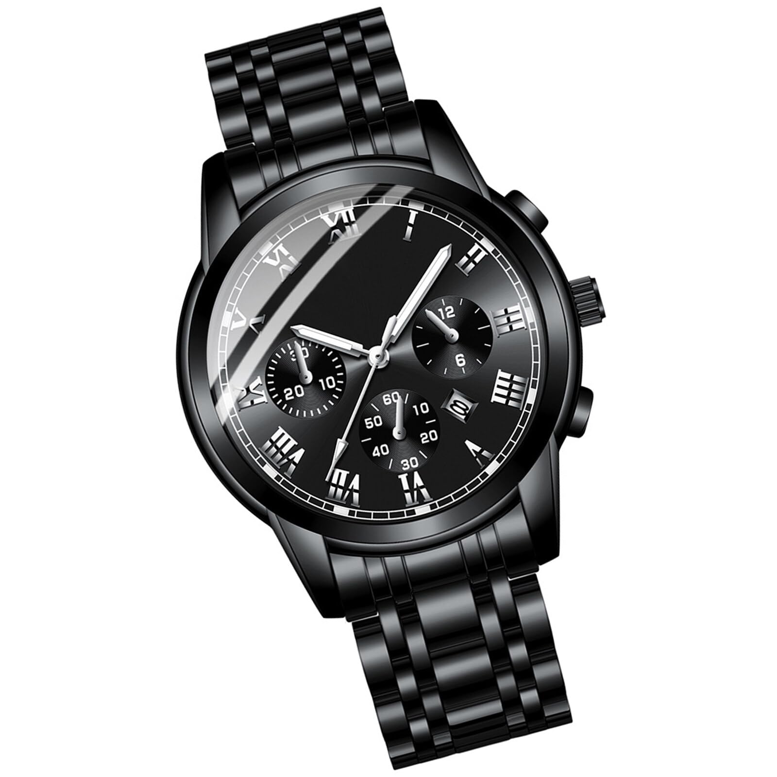 Часы Tevimpeya Мужские Бизнес Механические Автоматические Аналоговые Стальные Серебряно-Золотые Синие, фото №6