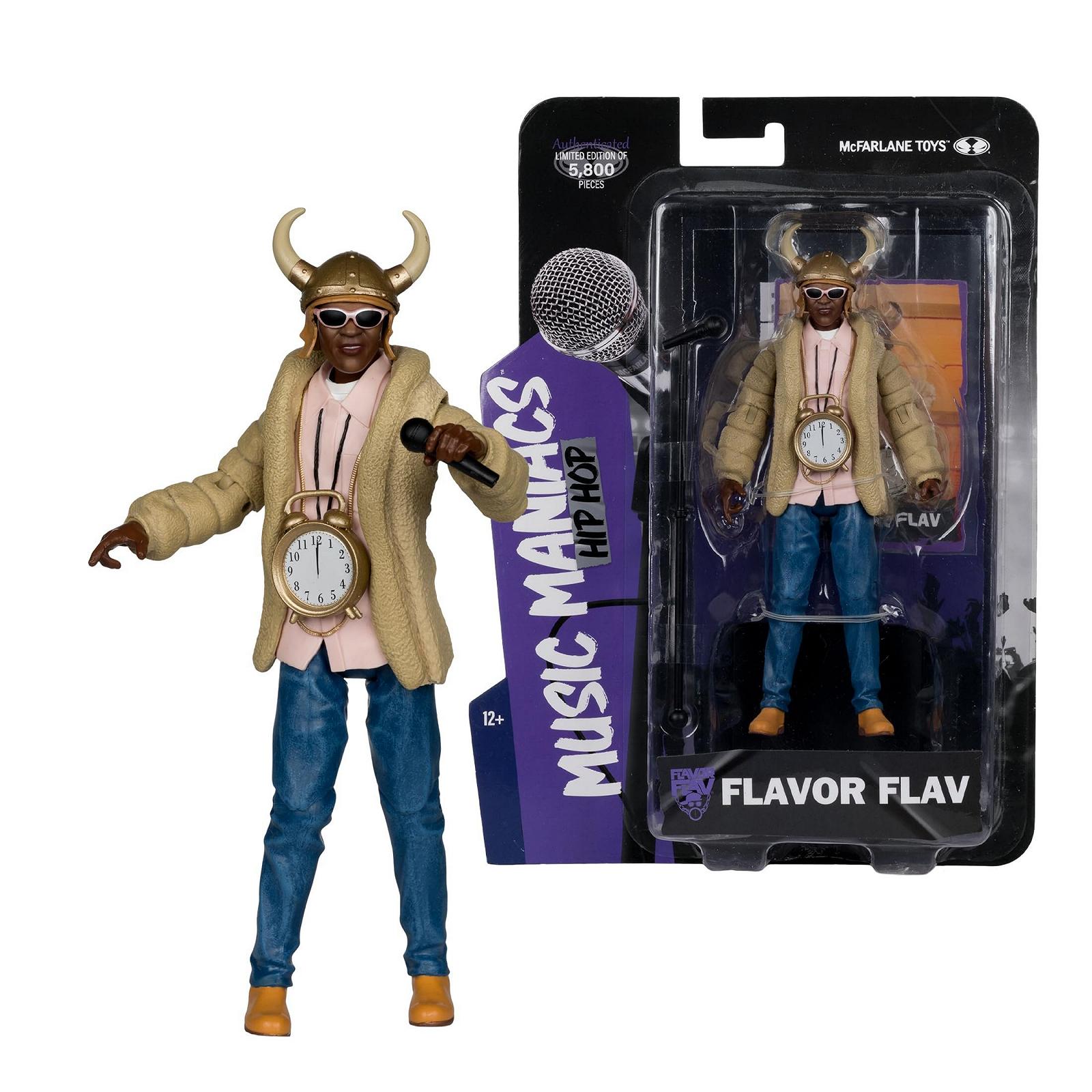 Фігурка Music Maniacs Hip Hop Flavour Flav, 16 см, фото №4