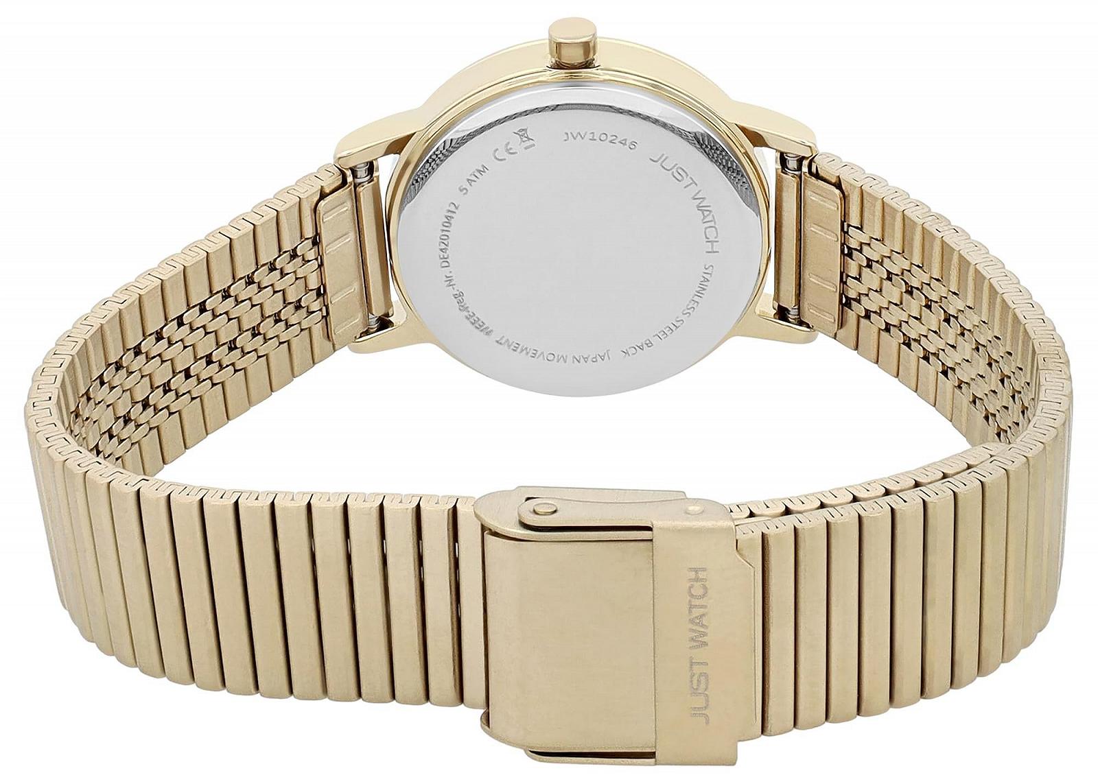 Женские часы Just Watch Ester со стальным ремешком, диаметр 28 мм, Серебряный, фото №3