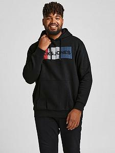 Світшот Jack&Jones PLUS LOGO SWEAT HOOD NOOS PS 12163777 Друк:PLAY XXL - Фото 1