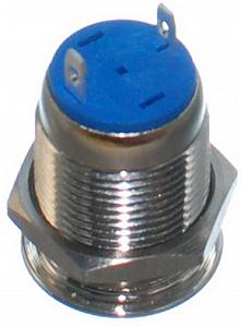 Кнопка антивандальна VJ Parts d14mm стрижка 12mm h20mm 2 контакту synthetic.ua - Фото 1