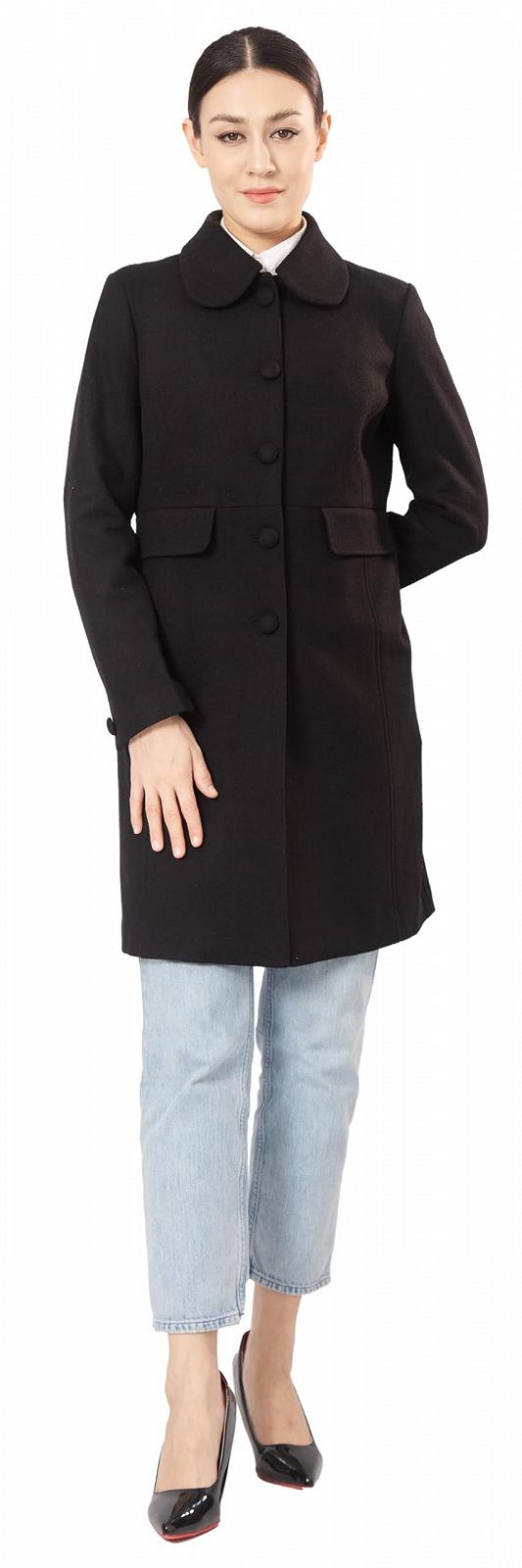 Пальто Ava Luke Вовняне Весняне Легке, фото №3