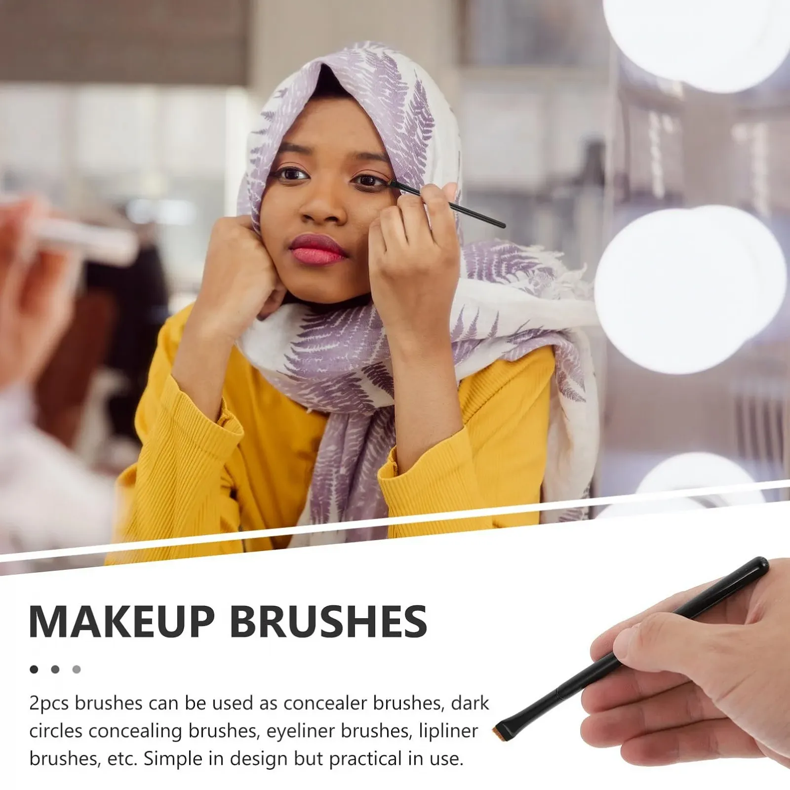 Пинцет-Кисти для консилера FRCOLOR, фото №4