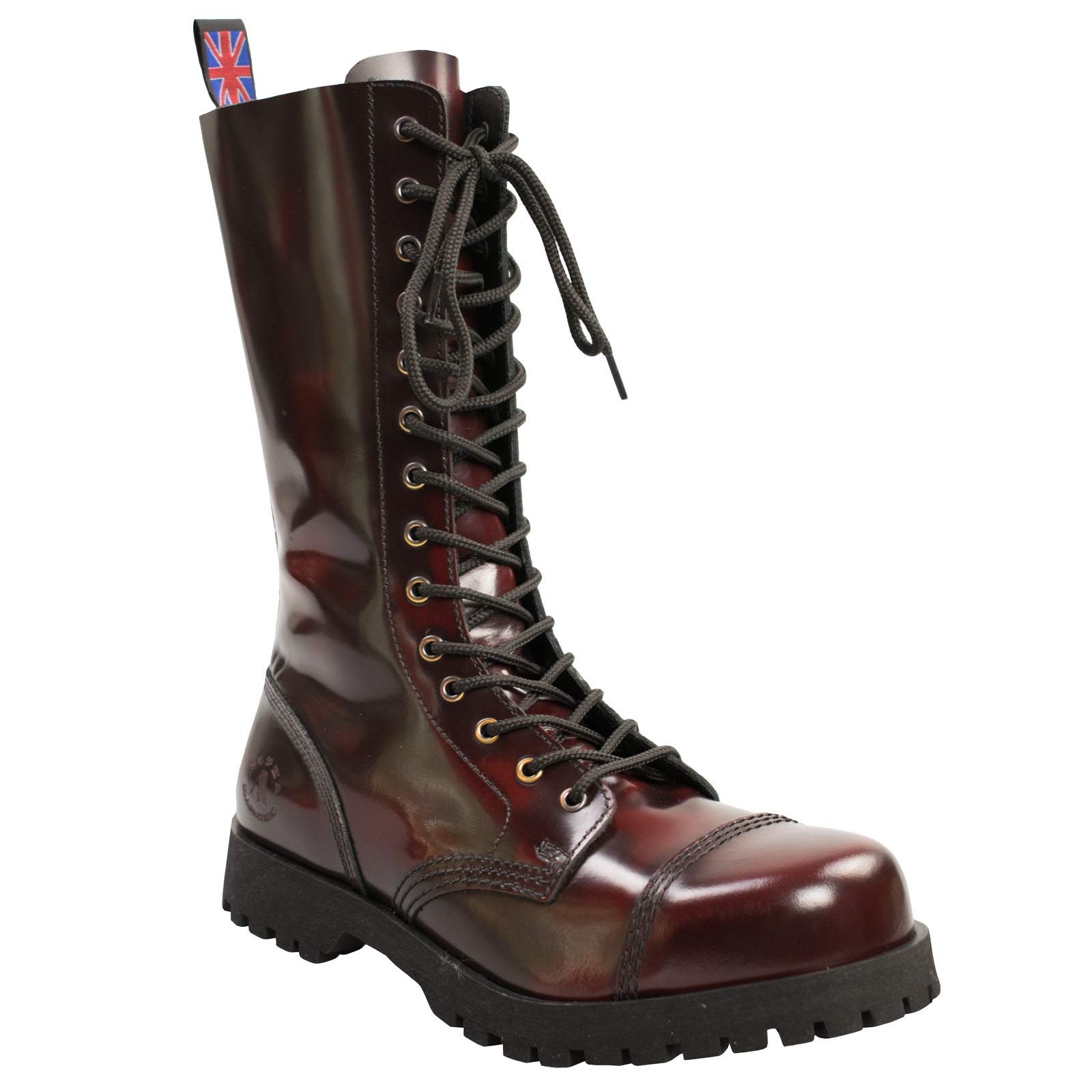 Черевики Alpha Rangers 14-Hole Шкіряні зі Сталевим Носком, фото №4