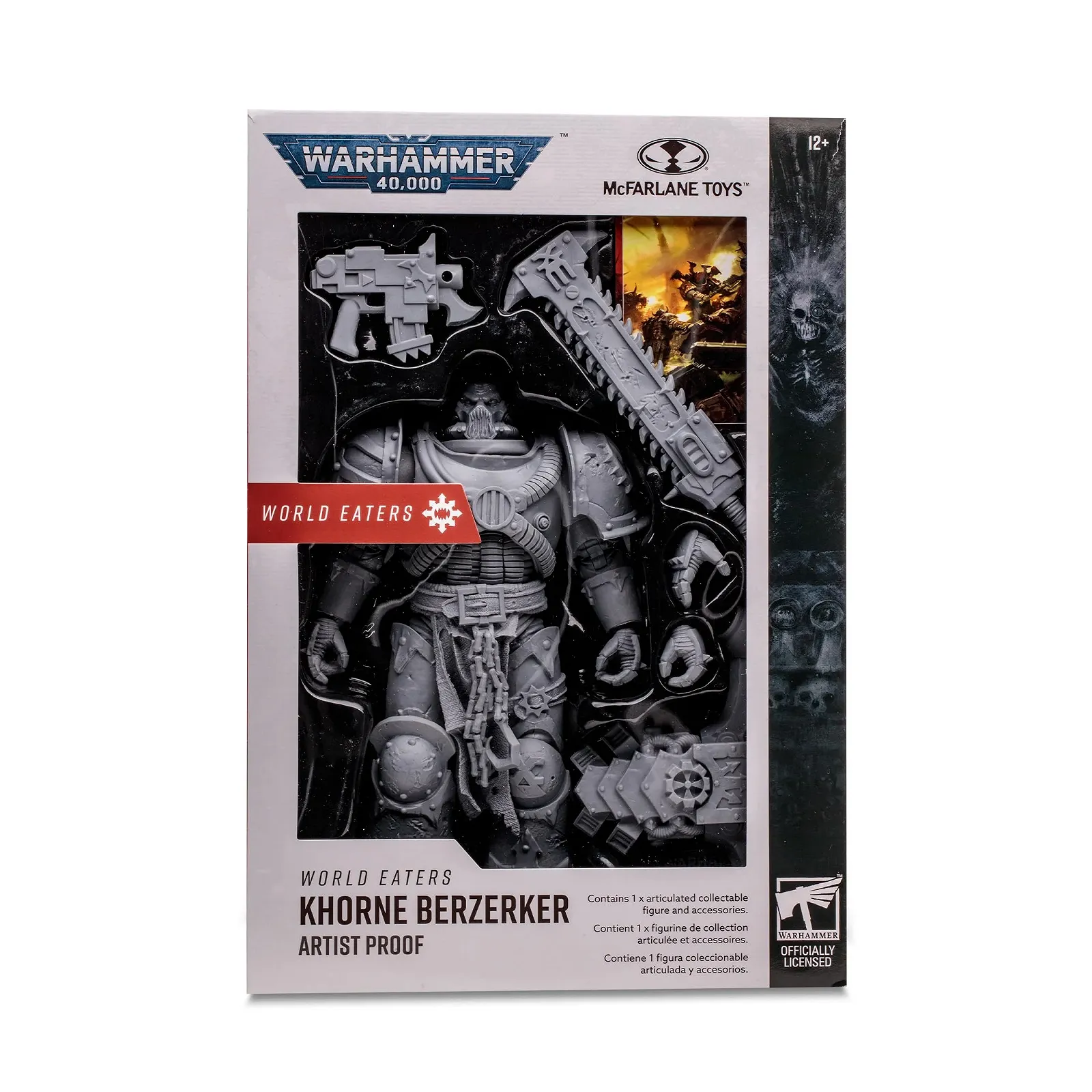 Фигурка McFarlane Warhammer 40k Chaos Space Marines World Eater Artist Proof 18 см, фото №9
