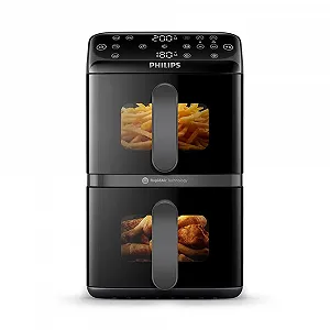 Купити Мультипіч Philips 4000 Series Stacked Dual Basket NA460/00 10 л RapidAir PFAS-Free - Фото 1 Мультипіч Philips 4000 Series Stacked Dual Basket NA460/00 10 л RapidAir PFAS-Free - Фото 1