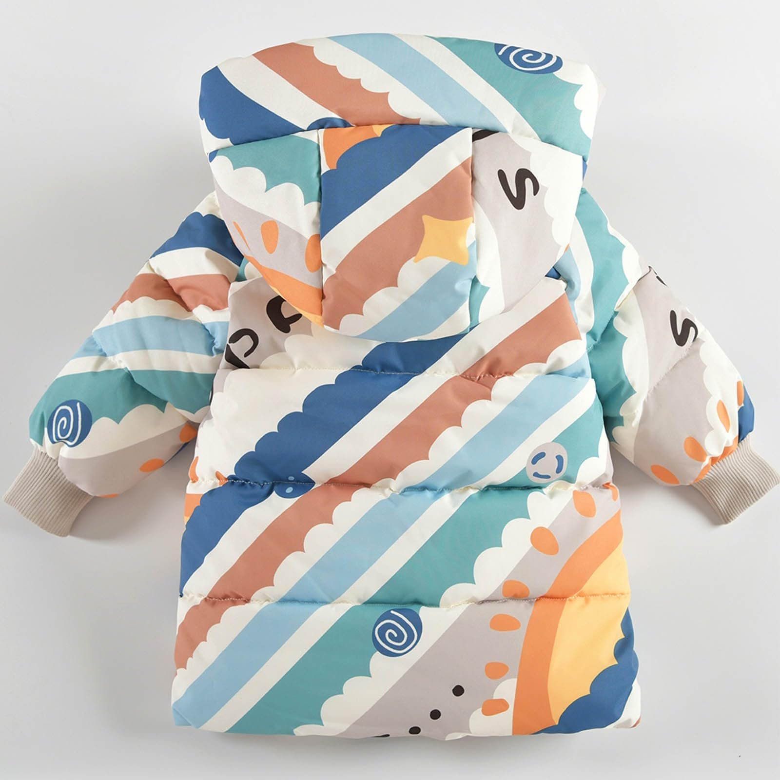 Дитячий пуховик Kinder для дівчинки, довгий, Yanqi, фото №3