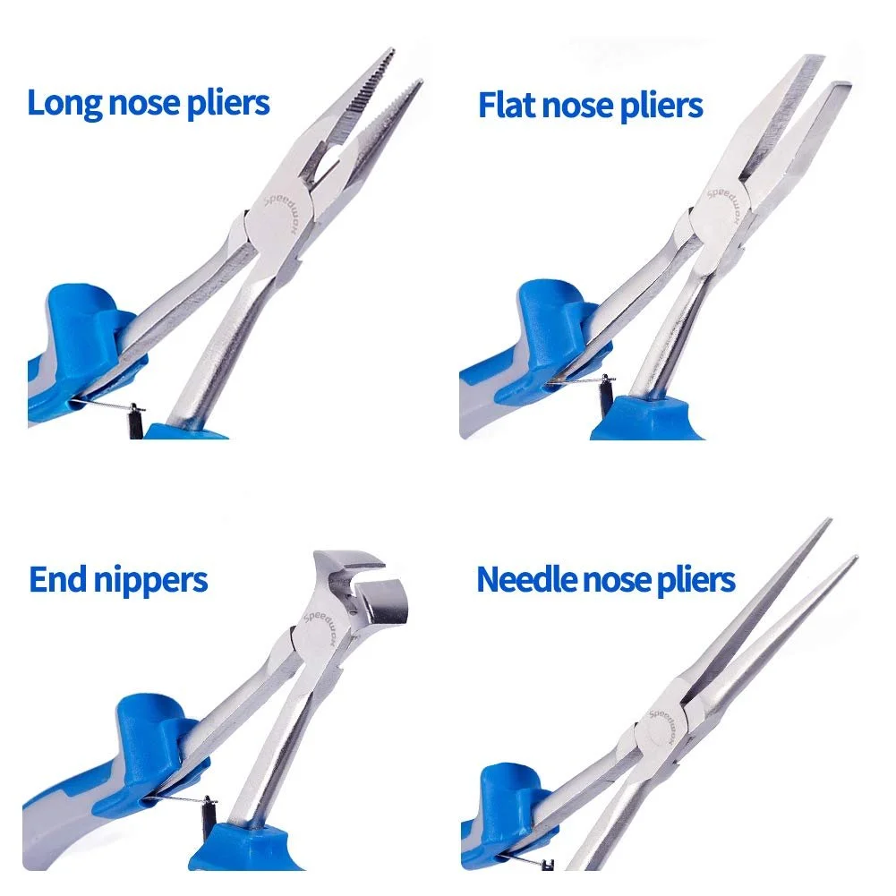 Мини плоскогубцы Speedwox с удлиненными губками, набор из 4 предметов, прецизионные тонкие кусачки для проволоки, плоскогубцы для труднодоступных мест, высокий рычаг для механических работ, фото №2 Мини плоскогубцы Speedwox с удлиненными губками, набор из 4 предметов, прецизионные тонкие кусачки для проволоки, плоскогубцы для труднодоступных мест, высокий рычаг для механических работ, фото №2