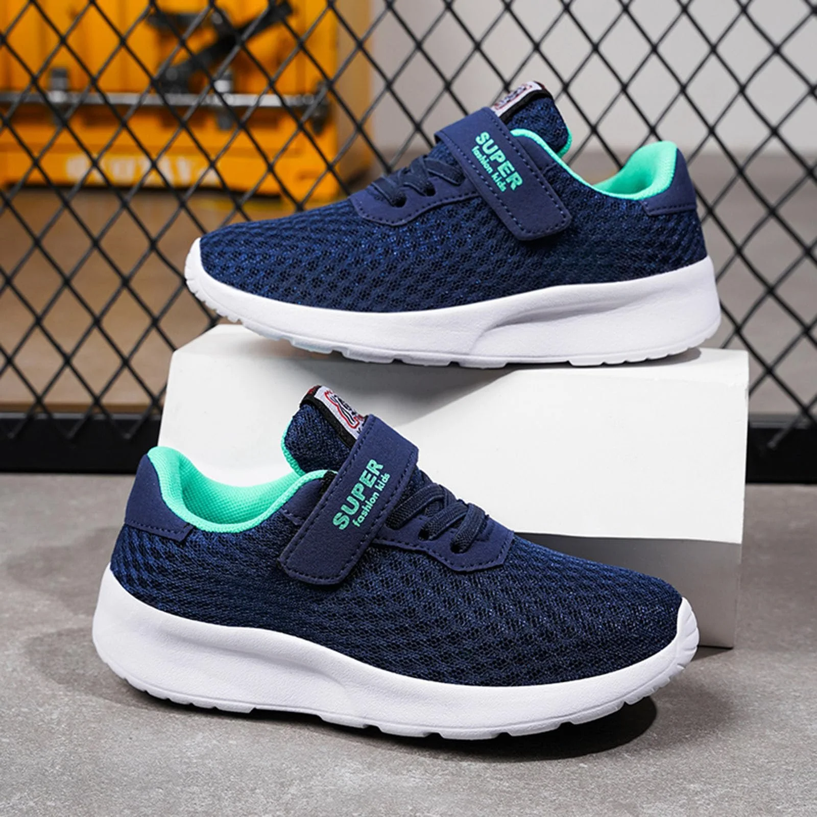 Детские Кроссовки Спортивная обувь Легкие дышащие кроссовки для бега Обувь для фитнеса на открытом воздухе Кроссовки Обувь для помещений Баскетбольные кроссовки Обувь для ходьбы, фото №4