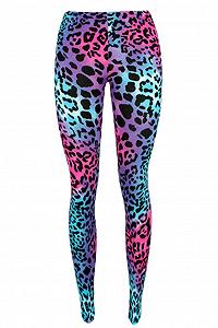 Леггинсы WearAll Leopard Animal Print, размер 36-42 EU/6-8 UK - Фото 1