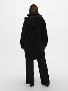 Пальто ONLY ONLSASCHA SHERPA JACKET CC OTW 15230461 Черный M synthetic.ua - Фото 1