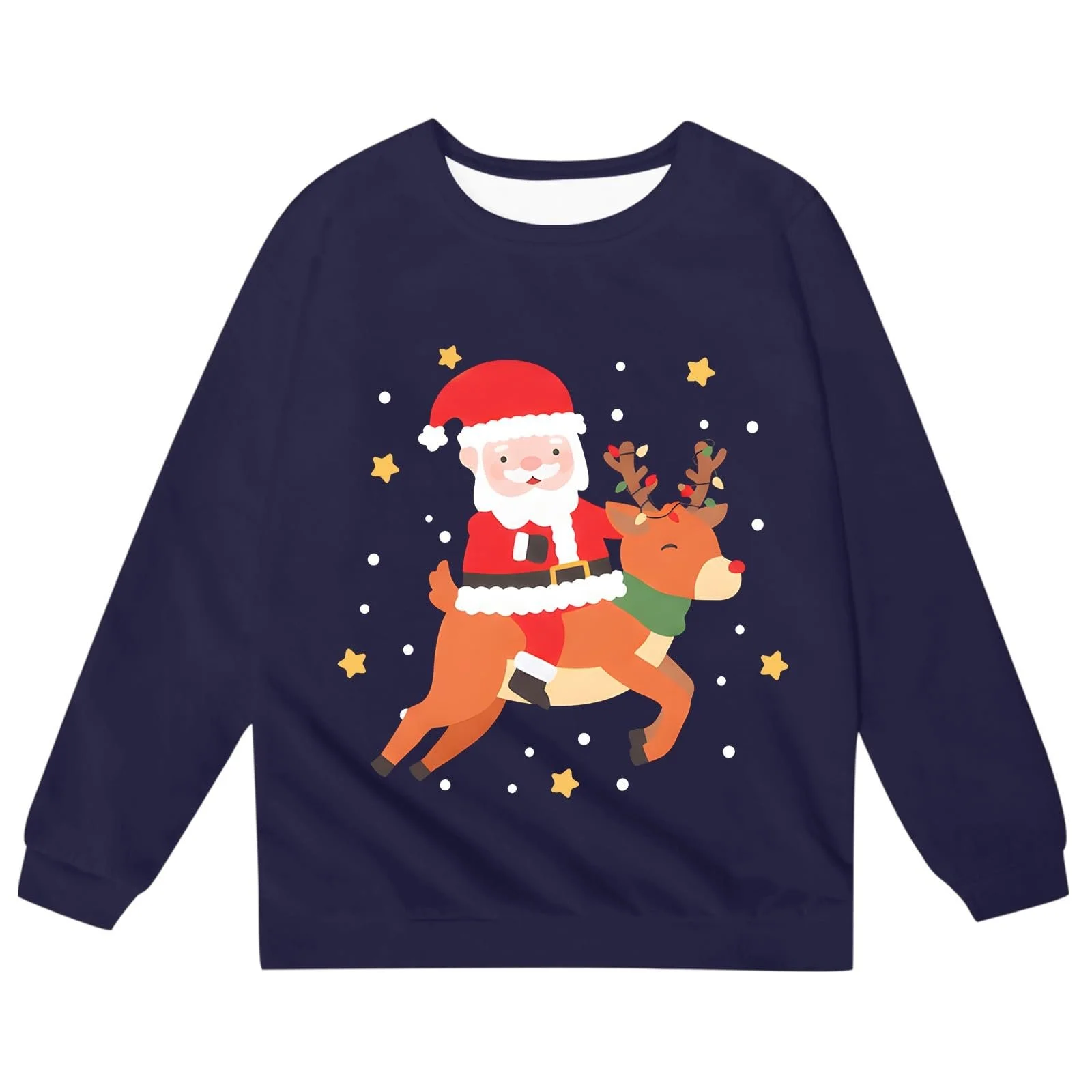 Повседневный свитшот для девочек с буквенным принтом, круглым вырезом и длинными рукавами для девочек-подростков, фото №3