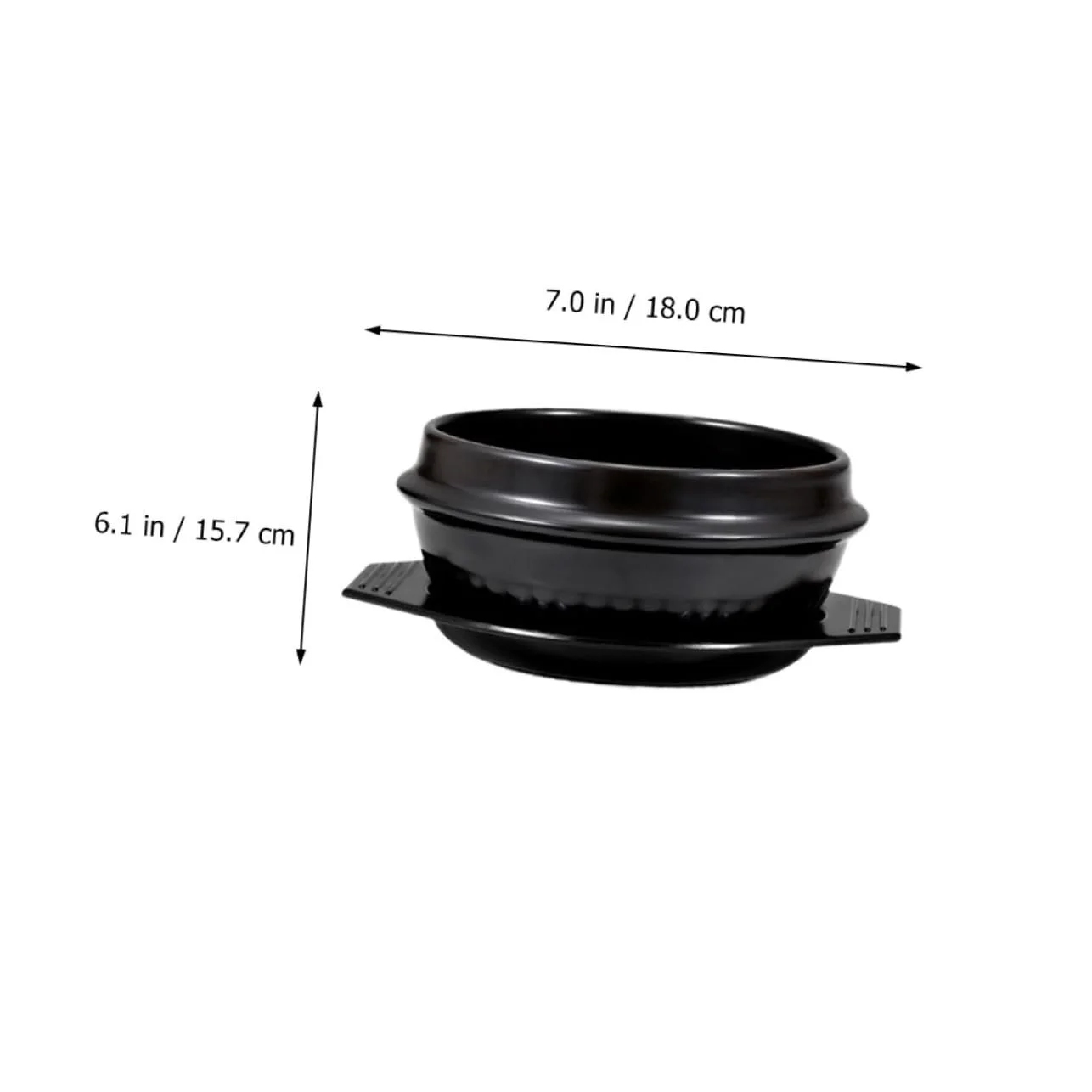 Горшок для тушения TIDTALEO Керамический 1100 мл С подставкой Кислотостойкий Энергоэффективный, фото №8