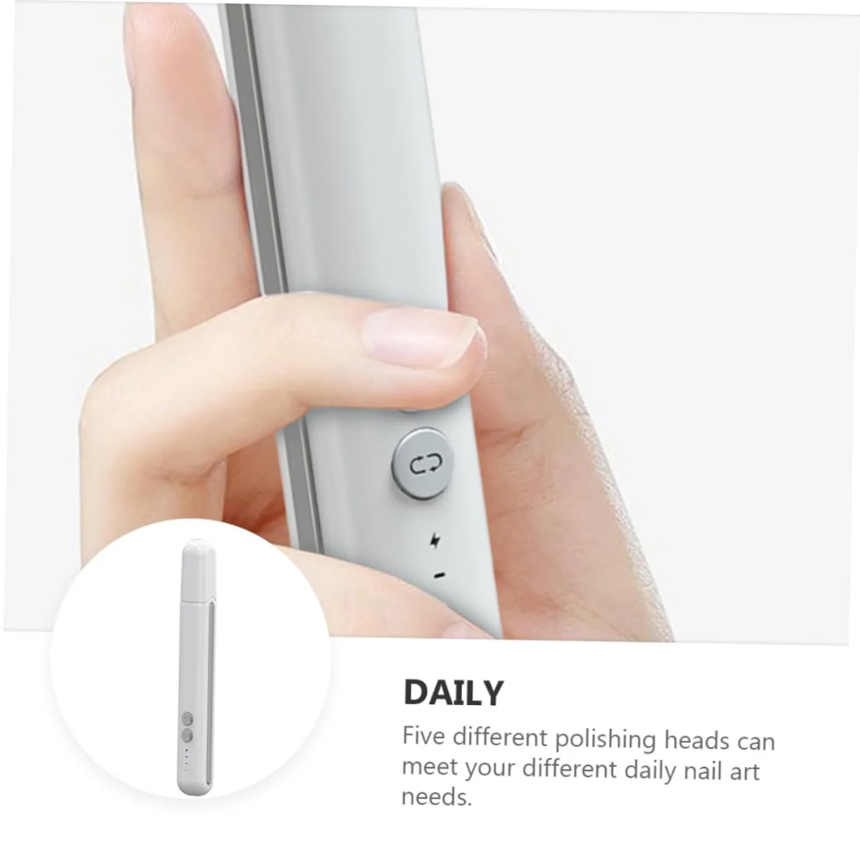 Електричний Набор для Маникюра WRITWAA 1 шт. USB Для путешествий Дома, фото №6 Електричний Набор для Маникюра WRITWAA 1 шт. USB Для путешествий Дома, фото №6