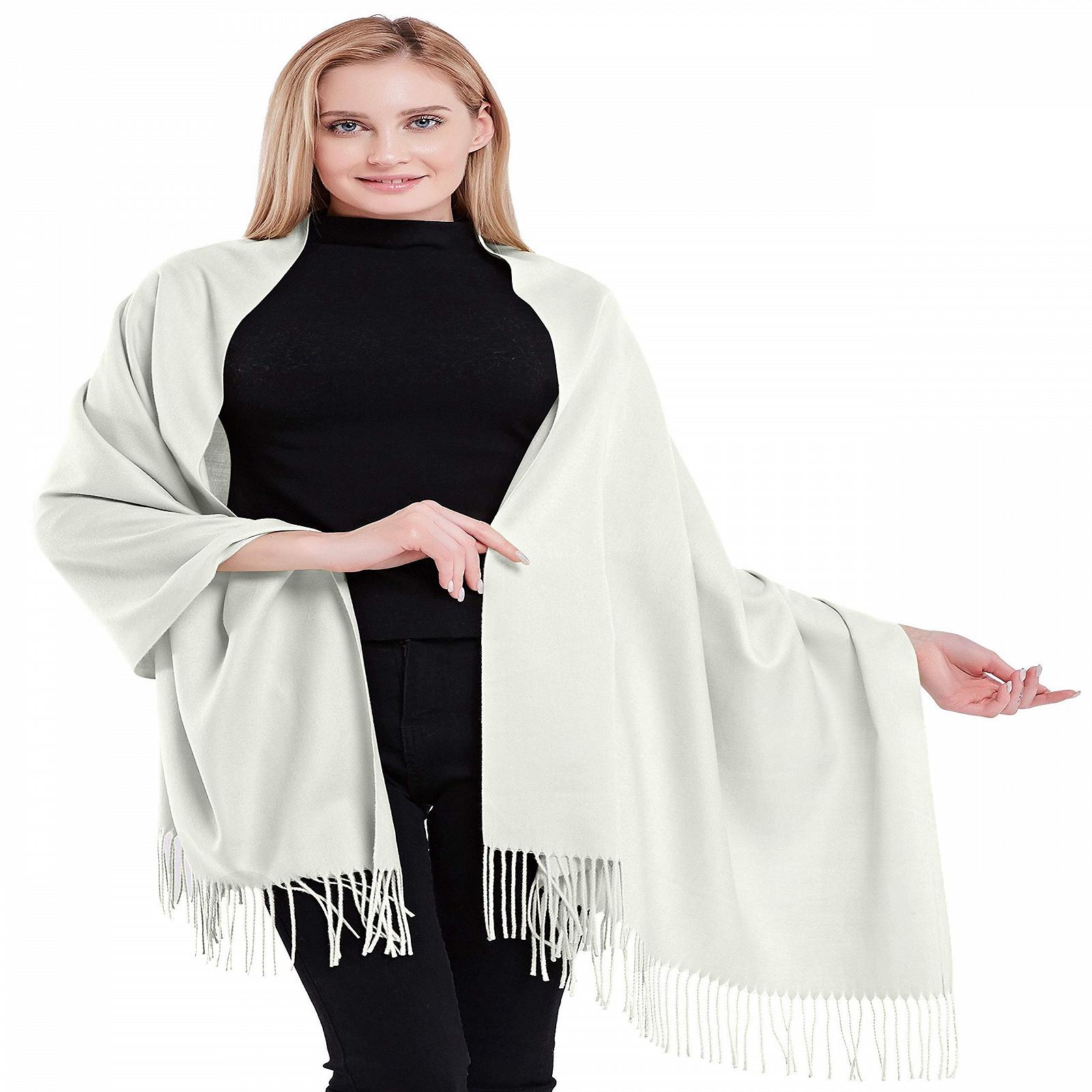 Пашмина CJ Apparel Однотонный Женский Кашемировый Платок, фото №1