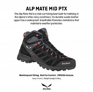 Мужские трекинговые ботинки Salewa Alp Mate Mid PTX synthetic.ua - Фото 1