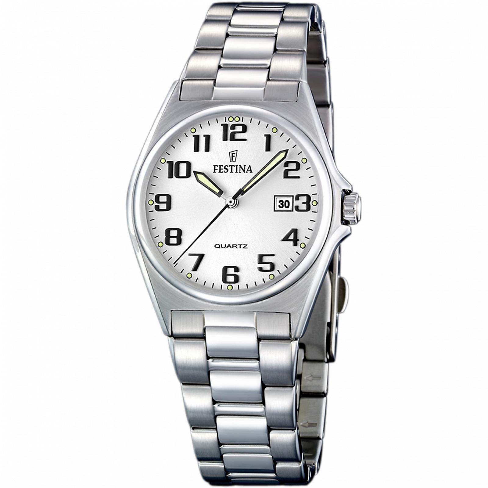 Жіночий годинник Festina F16375/9 зі сталевим ремінцем, фото №1