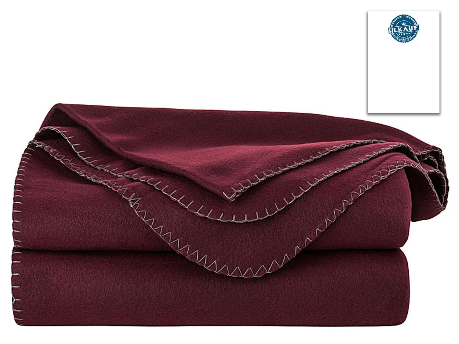 Плед Tarrington House Флісовий 150 x 200 см Ягідний, фото №2 Плед Tarrington House Флісовий 150 x 200 см Ягідний, фото №2