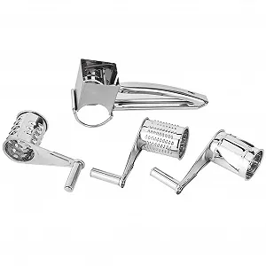 Ручна сирна терка з нержавіючої сталі, кухонний інструмент для приготування їжі - Фото 1