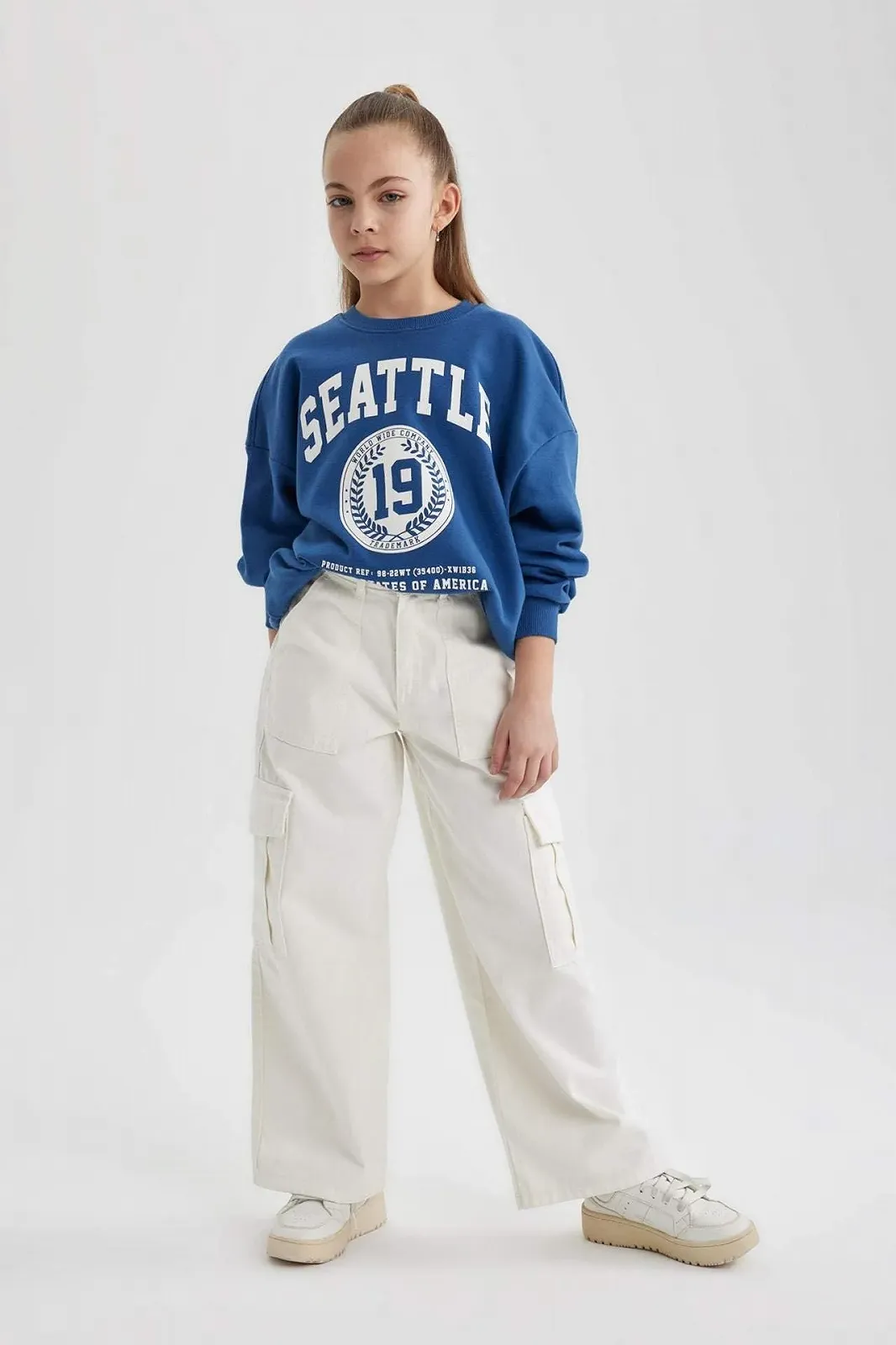 Свитшот DeFacto для девочек, фото №5