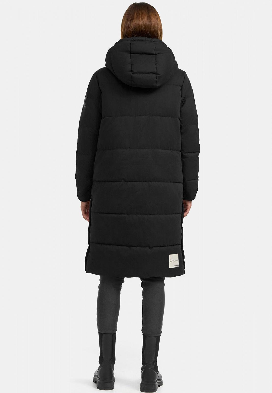 Пальто Navahoo Winter Dance 14, стьобане, зимове, тепле, з високим коміром і знімним капюшоном, фото №8
