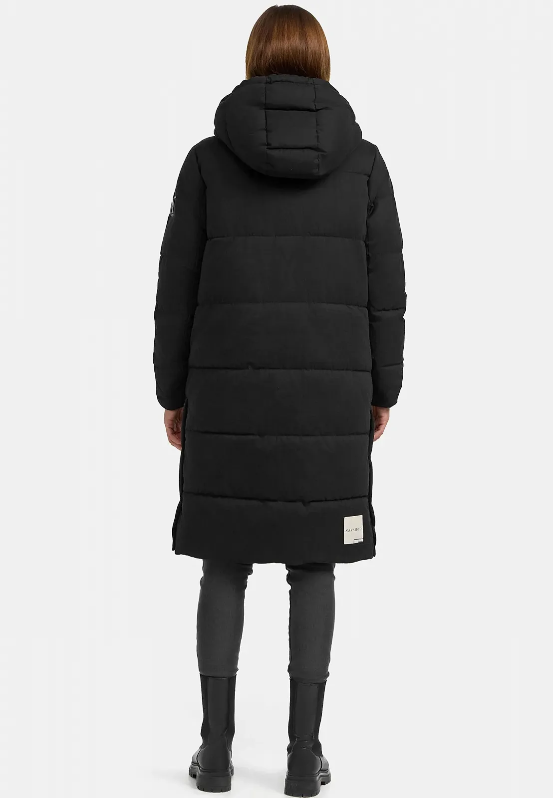 Пальто Navahoo Winter Dance 14, стьобане, зимове, тепле, з високим коміром і знімним капюшоном, фото №8