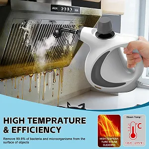 Ручний пароочисник 350 мл 3.2 Бар 13 аксесуарів ціна на synthetic.ua - Фото 1 Ручний пароочисник 350 мл 3.2 Бар 13 аксесуарів synthetic.ua - Фото 1