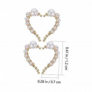 Стразы для ногтей Beavorty 12 шт., в форме сердца, украшения для DIY маникюра, блестящие украшения для маникюра synthetic.ua - Фото 1