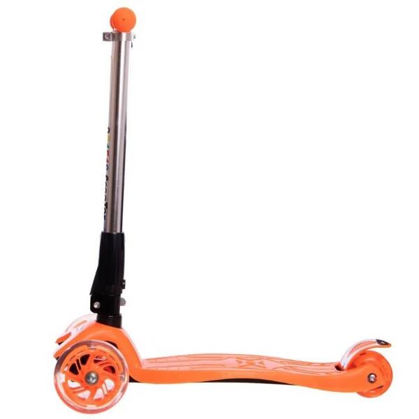 Детский Самокат Maxi Scooter SL17 складной руль Оранжевый, фото №1 Детский Самокат Maxi Scooter SL17 складной руль Оранжевый, фото №1
