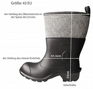 Сапоги Demar Войлочные BDFILCOK 39-47 Резиновые Рабочие Зимние synthetic.ua - Фото 1