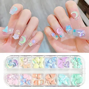 Прикраса для нігтів Кристал 3D Діамант 12 сіток synthetic.ua - Фото 1