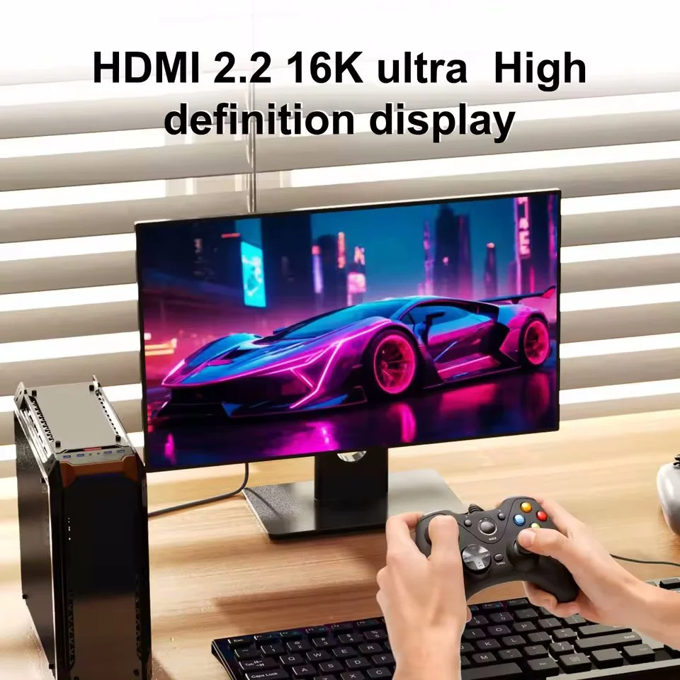 Кабель FDBRO HDMI v2.2 16K/60Hz 8K/240Hz 3 метри Grey Ultra High Speed HDR, фото №2