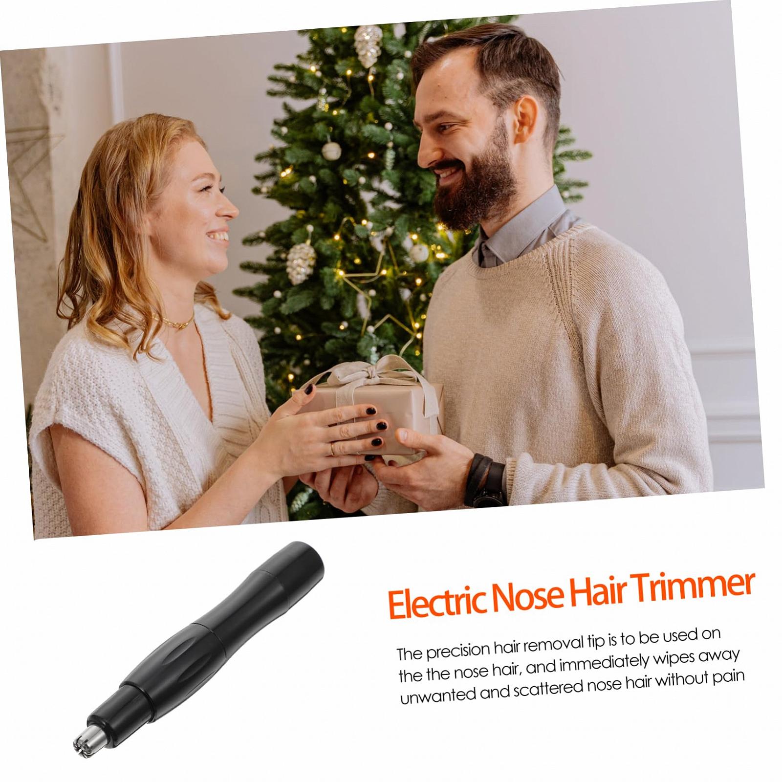 Триммер HOMSFOU Nose Hair Trimmer Электробритва для мужчин Черный, фото №6