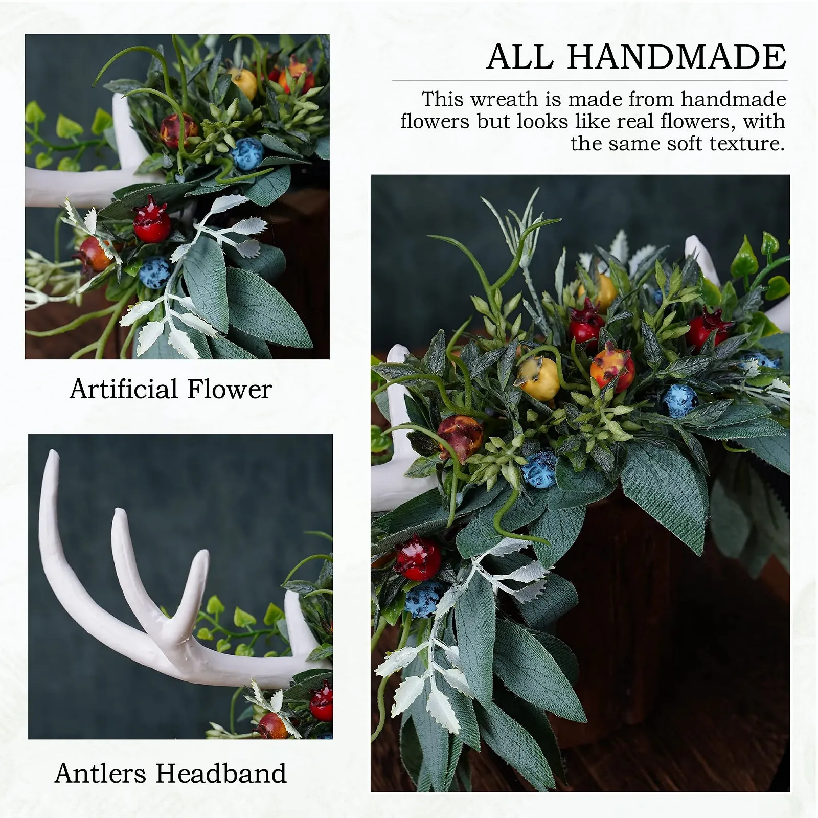 Обруч на голову MOSTORY Ручної роботи, фото №5