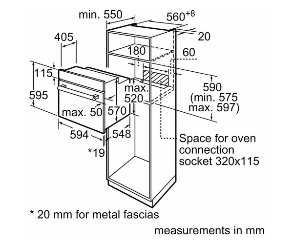 Электрическая духовка Bosch HBJ517SG0R, фото №8