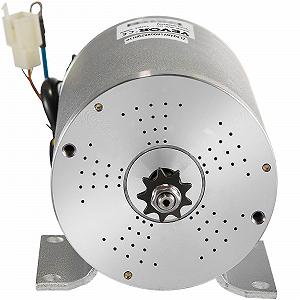 Електродвигун постійного струму VEVOR 1800W 48V Silver synthetic.ua - Фото 1