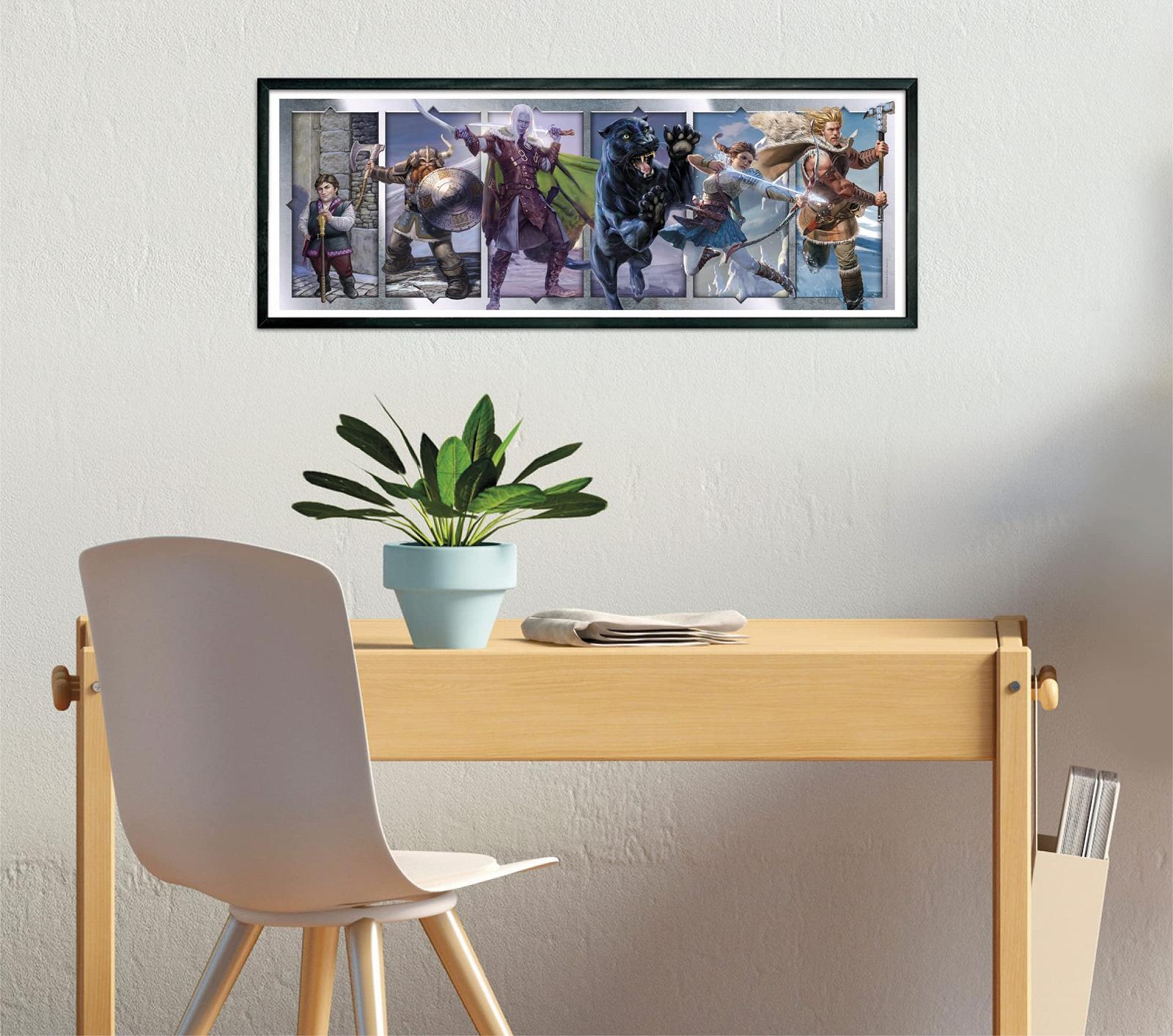 Пазл Clementoni Panorama Dungeons & Dragons 39736 1000 деталей, фото №6 Пазл Clementoni Panorama Dungeons & Dragons 39736 1000 деталей, фото №6