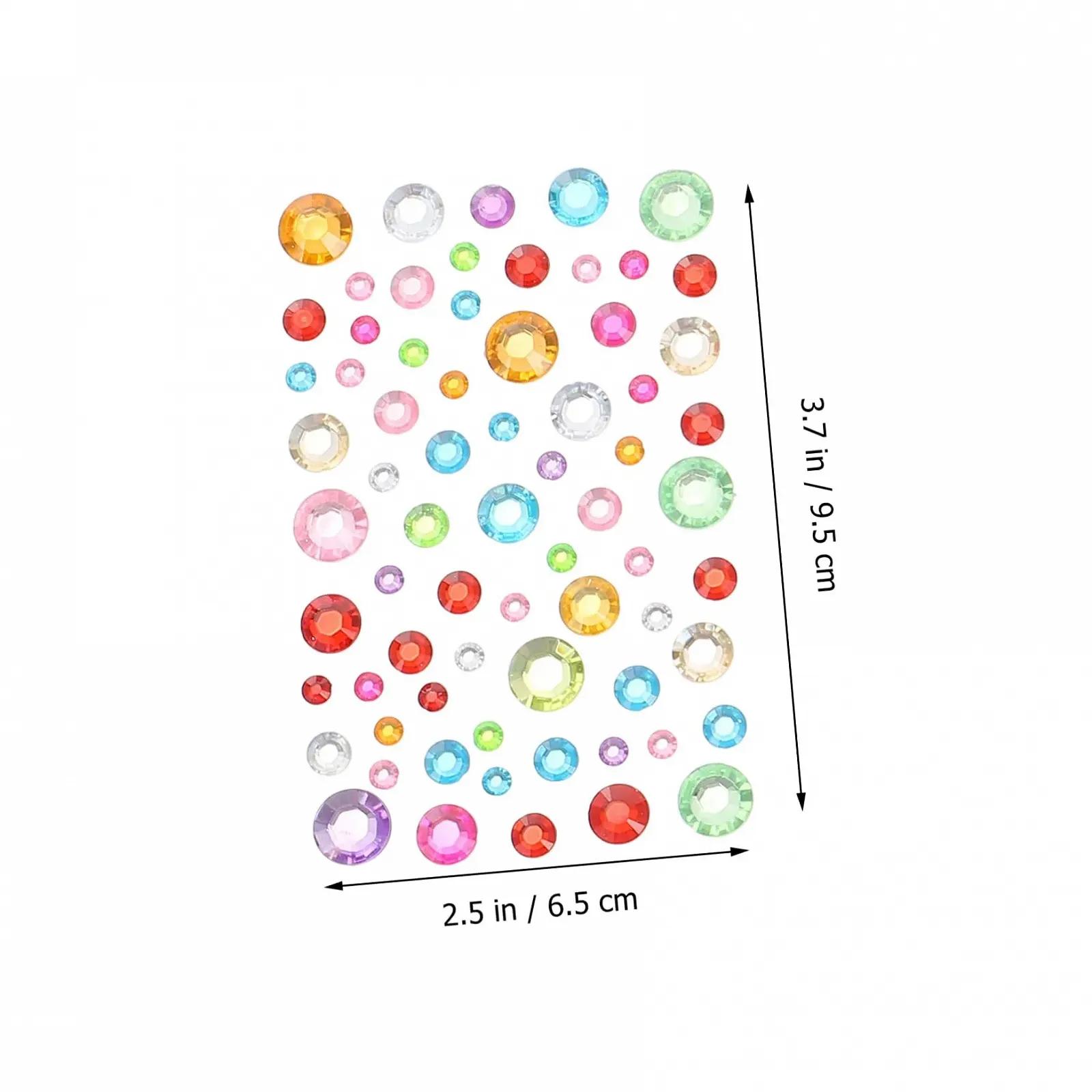 Украшение для ногтей Камни для лица Стразы для приклеивания на глаза Безопасные и удобные, фото №8