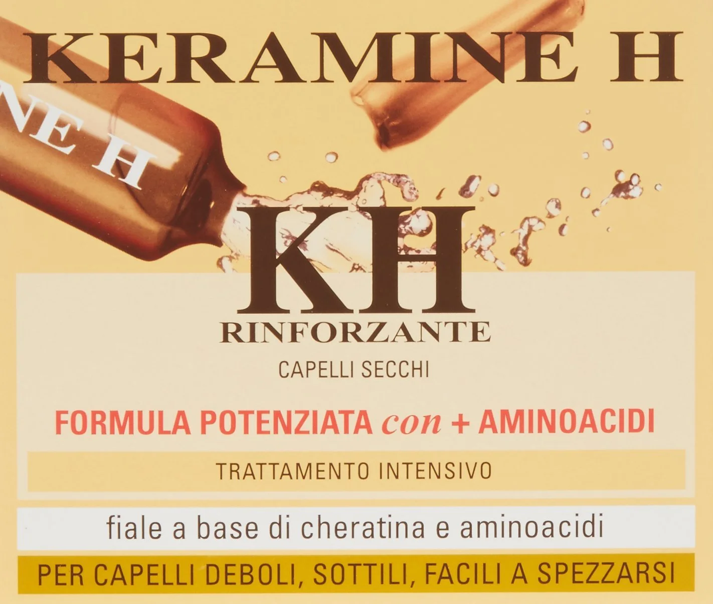 Ампули KERAMINE H AVORIO для сухого та тонкого волосся, фото №2