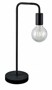 Настільна лампа Trio Leuchten Diallo 508000132 Метал Матовий чорний 1x E27 - Фото 1