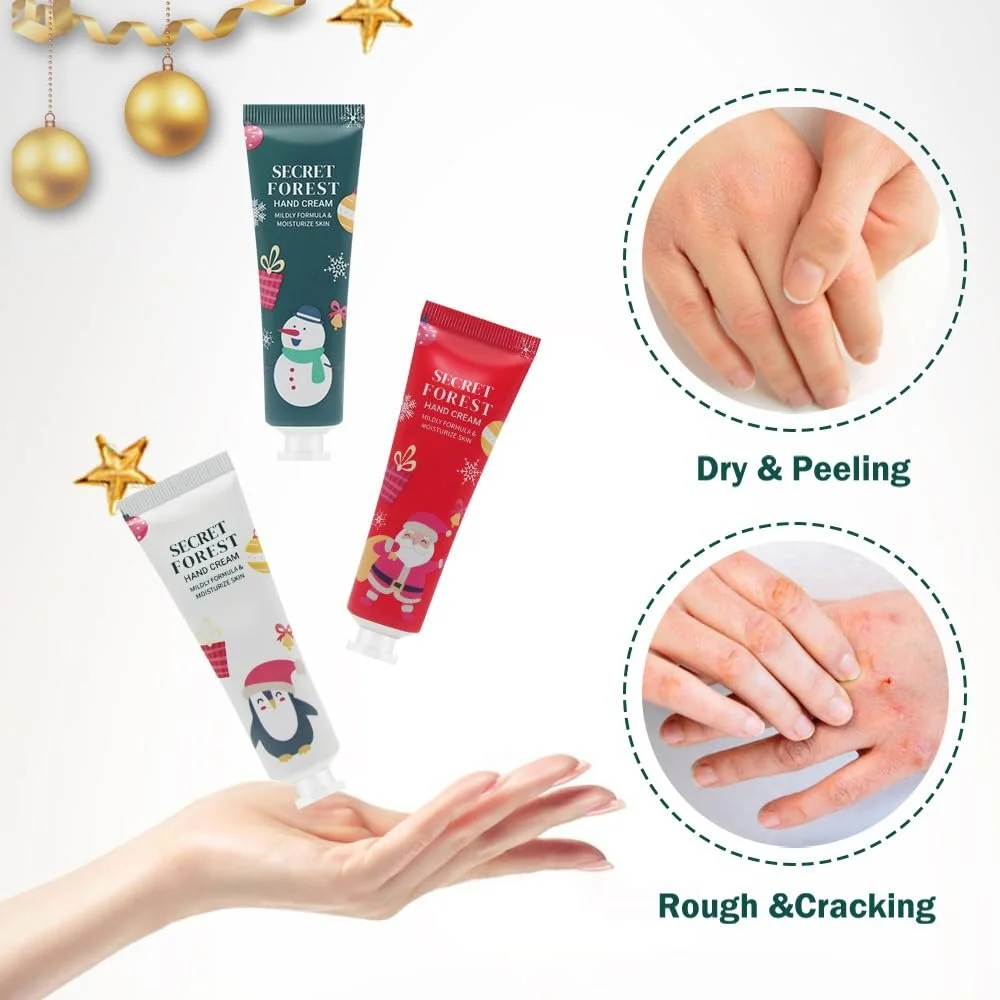 Набір кремів для рук Cosy Christmas Trio Зволожуючий, фото №4