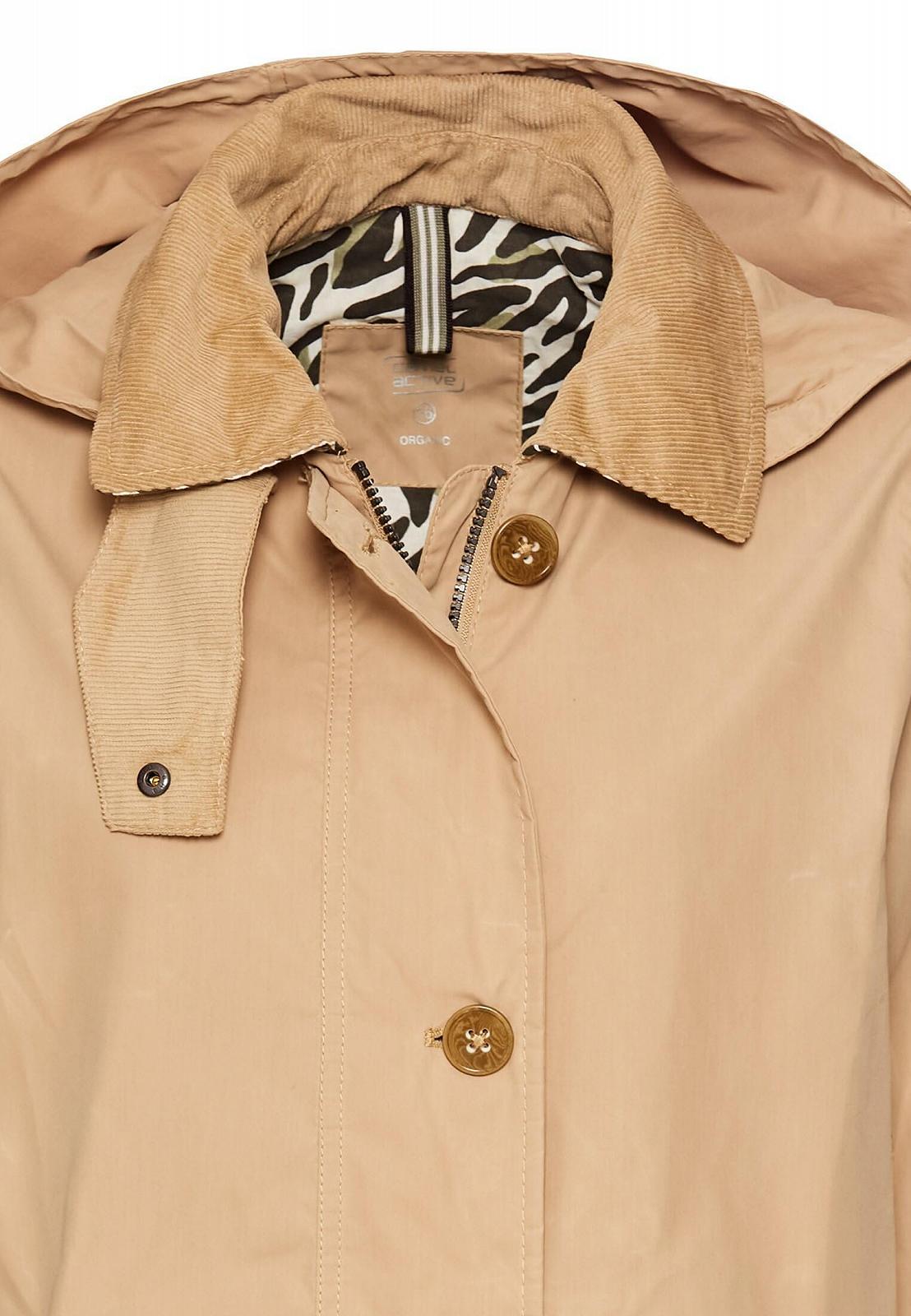 Тренч camel active Жіночий Вощений Бавовняний, фото №8