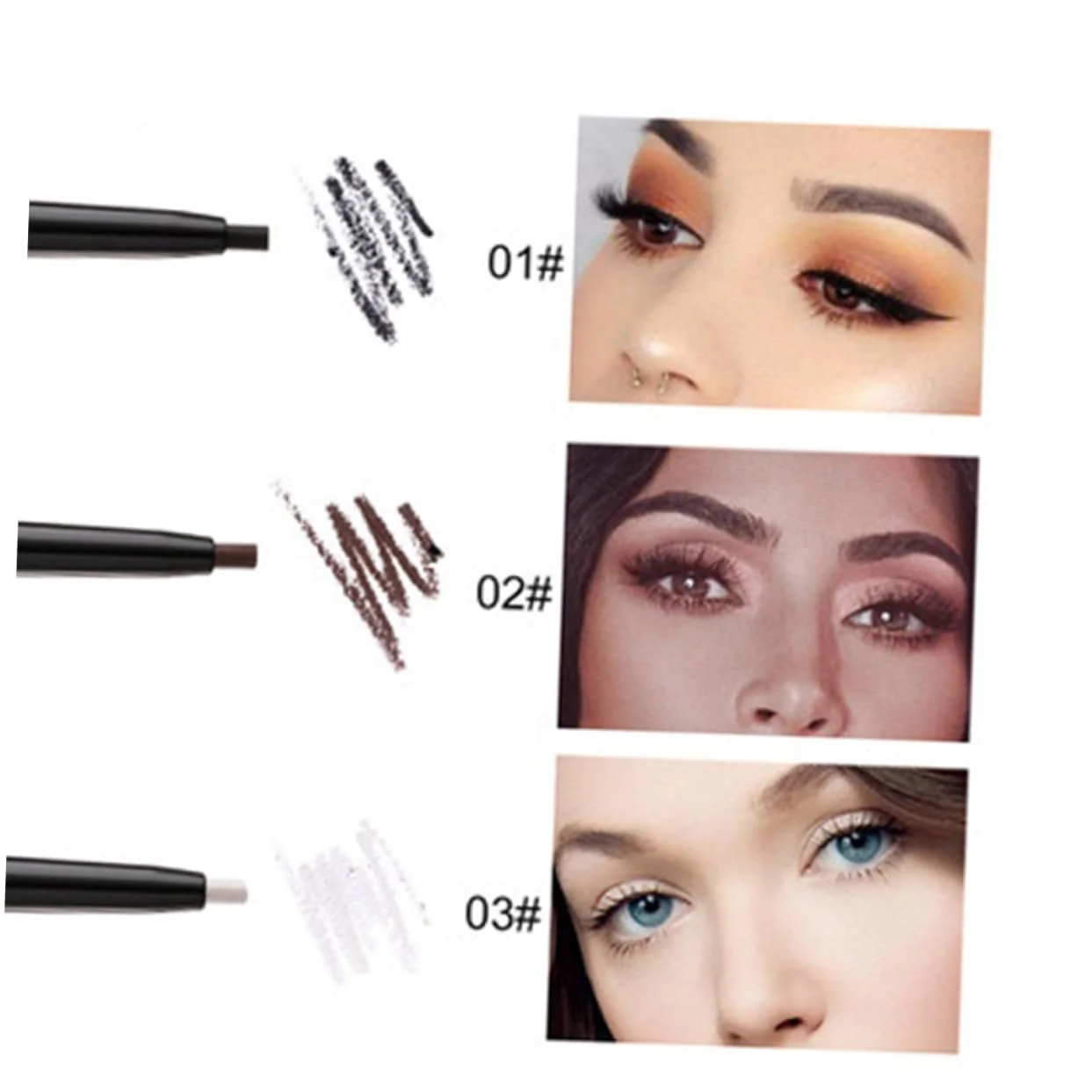 Підводка для очей FRCOLOR E43 водостійка, фото №6