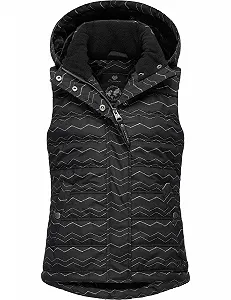 Дитячий стьобаний жилет для дівчаток Ragwear Marrin Chevron synthetic.ua - Фото 1